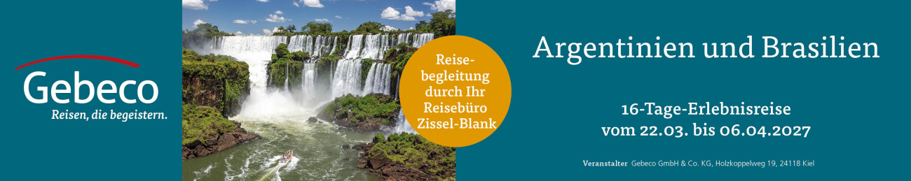 Sondergruppenreise nach S&uuml;damerika 